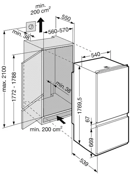 Холодильник Liebherr ICUNS 3023