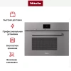 Встраиваемая пароварка с СВЧ Miele DGM7640 GRGR