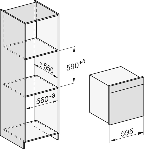 Встраиваемая пароварка Miele DGC 7460 HCX PRO OBSW