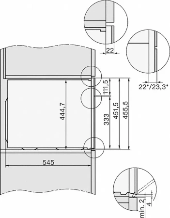 Встраиваемая микроволновая печь Miele H 7140 BM EDST/CLST
