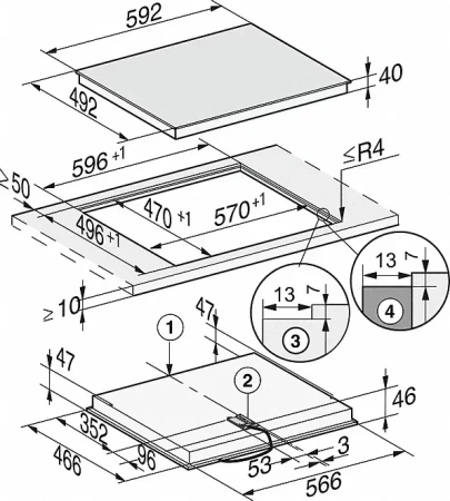Варочная панель Miele KM 6520 FL