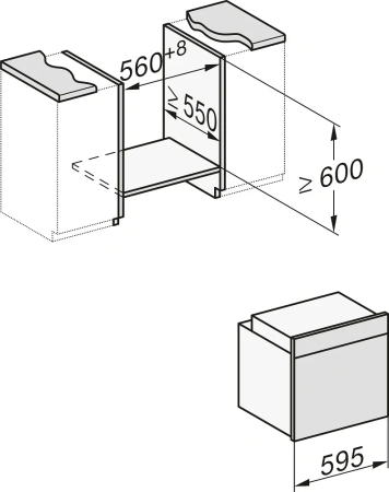 Встраиваемая пароварка Miele DGC 7450 OBSW