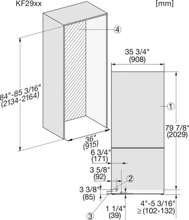 Встраиваемый холодильник Miele KF 2902 Vi MasterCool