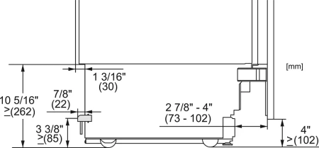 Встраиваемый морозильник Miele F 2413 Vi MasterCool