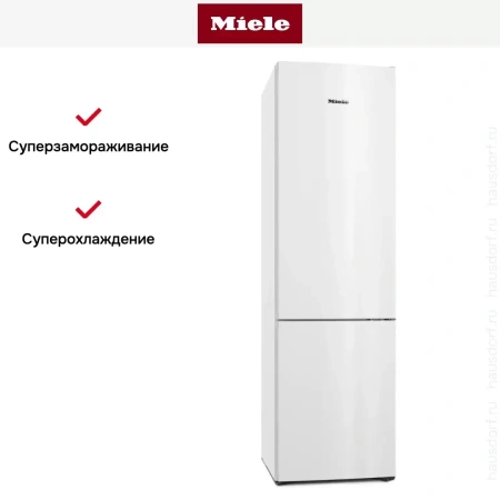 Холодильник Miele KFN 4394 ED белый