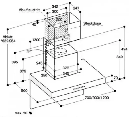 Вытяжка Gaggenau AW 240-170