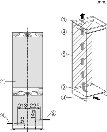 Встраиваемый холодильник Miele KFN 7795 C