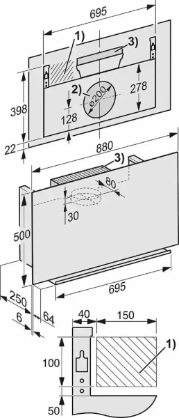 Вытяжка Miele DA9090W GRGR