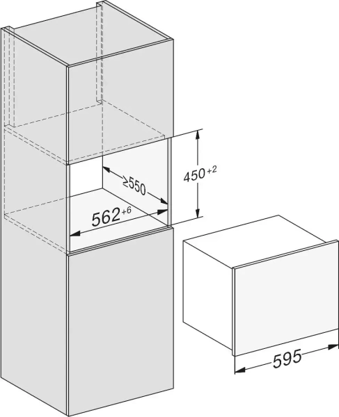 Встраиваемый винный шкаф Miele KWT 7112 iG Pearl beige