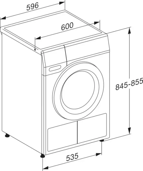Сушильная машина Miele TCA220WP