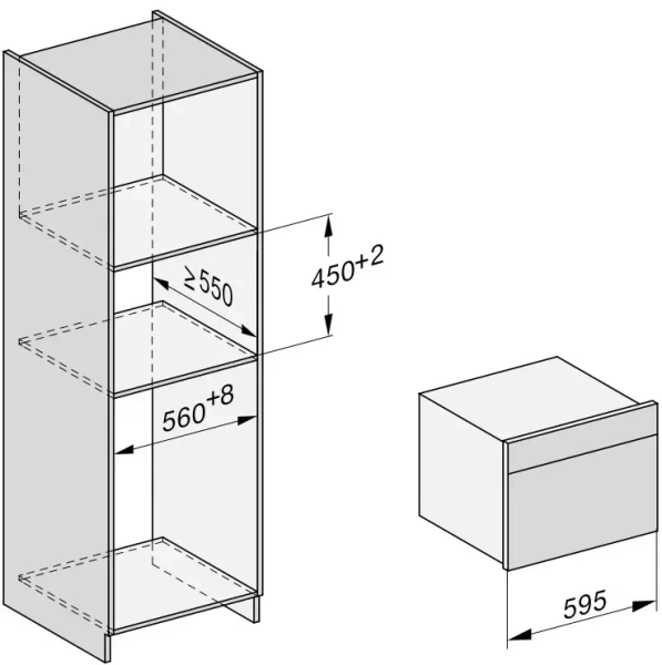 Встраиваемая пароварка Miele DGC 7845 HC Pro OBSW
