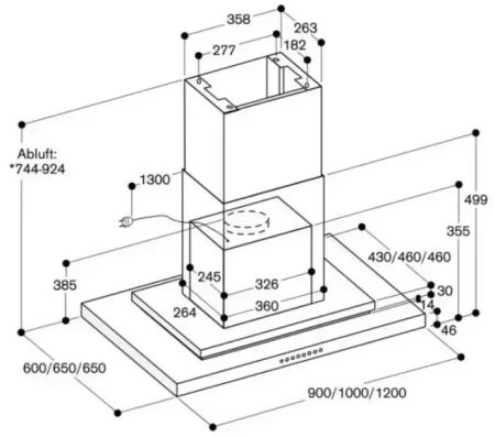 Вытяжка Gaggenau AI 230-190