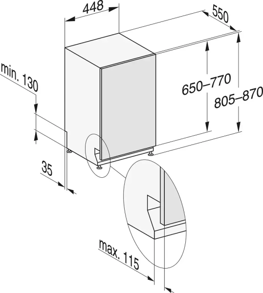 Встраиваемая посудомоечная машина Miele G 5990 SCVi SL