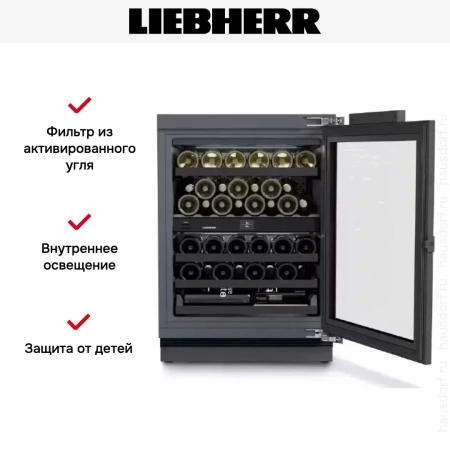 Встраиваемый винный шкаф Liebherr UWpri 3762 Vinidor Selection