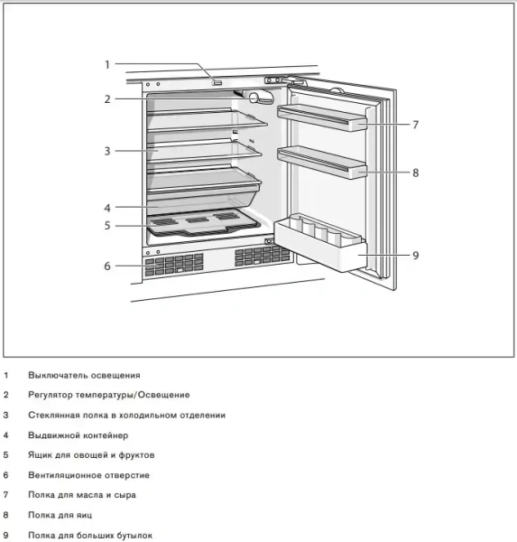 Встраиваемый холодильник Gaggenau RC200300