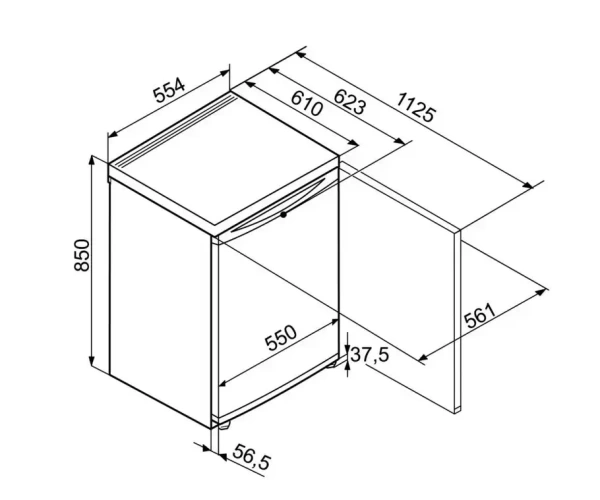 Холодильник Liebherr T 1504
