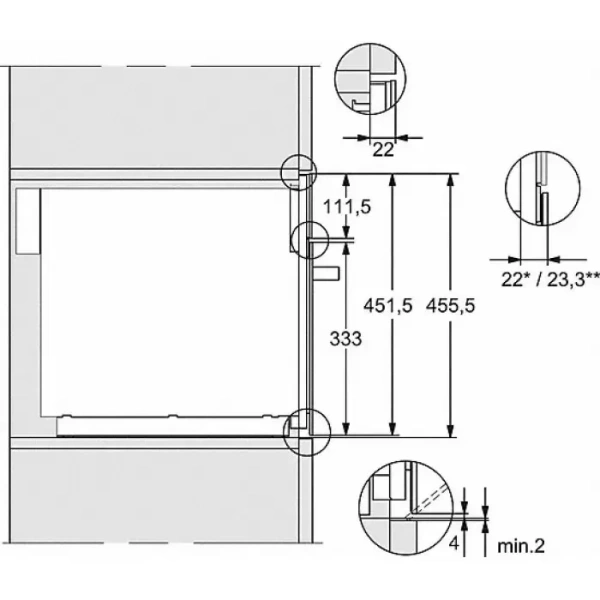 Встраиваемая микроволновая печь Miele M7140TC EDST/CLST