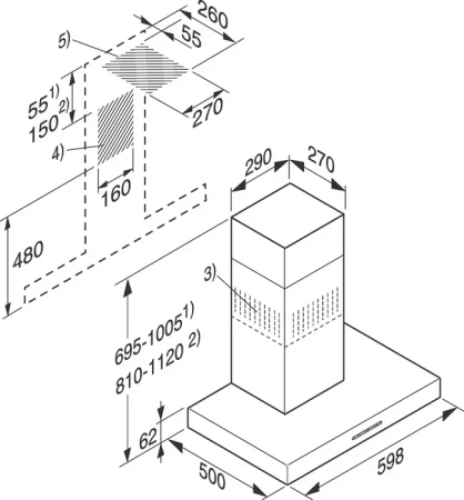 Вытяжка Miele DA 416-4