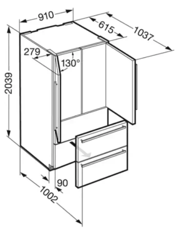 Холодильник Liebherr CNes 6256 PremiumPlus NoFrost