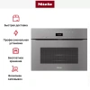 Компактный духовой шкаф с СВЧ Miele H7440BMX GRGR