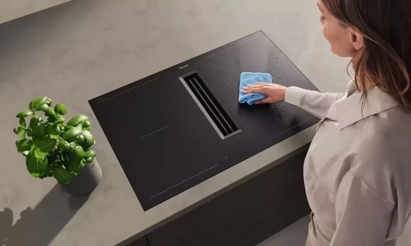 Варочная панель с вытяжкой Miele KMDA 7876 FL-U MattFinish