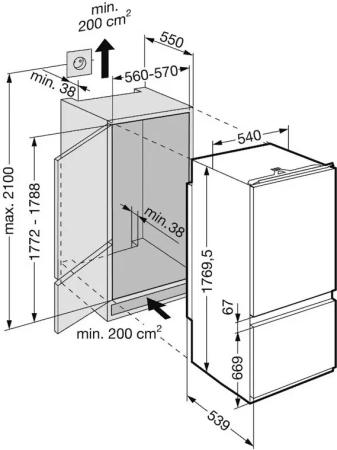 Холодильник Liebherr ICUS 3013 Comfort