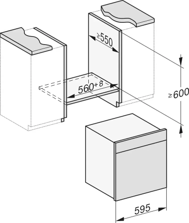 Встраиваемая пароварка Miele DGC 7460 HC PRO OBSW