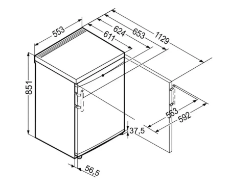 Морозильная камера Liebherr G 1223