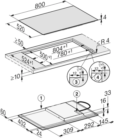 Варочная панель Miele KM 7373 FL