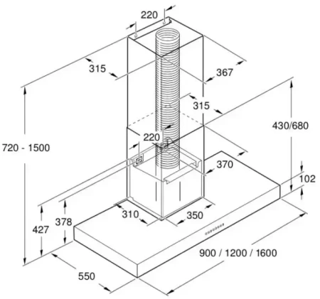 Вытяжка Gaggenau AW 442-120