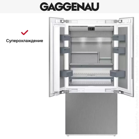 Встраиваемая холодильно-морозильная комбинация Gaggenau RY492304