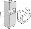 Встраиваемая пароварка с СВЧ Miele DGM7840 OBSW