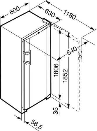 Холодильник Liebherr Kes 4270 Premium