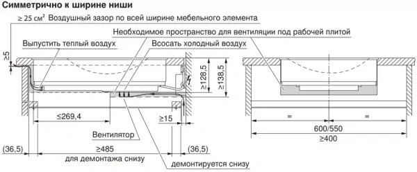 Индукционная варочная панель V-ZUG CookTop WOK I40 CTI6T-31145
