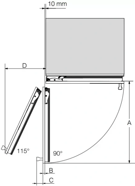 Встраиваемый морозильник Miele F 2813 Vi MasterCool