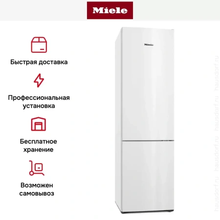 Холодильник Miele KFN 4394 ED белый