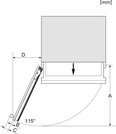 Встраиваемый морозильник Miele F 2413 Vi MasterCool