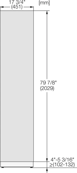 Встраиваемый морозильник Miele F 2413 Vi MasterCool