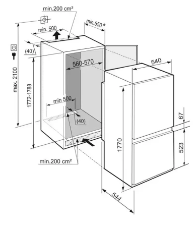 Холодильник Liebherr ICS 3234