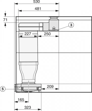 Встраиваемая вытяжка Miele CSDA7001 FL