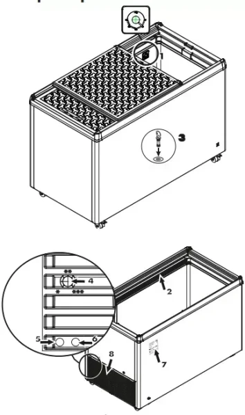 Морозильный ларь для мороженого Liebherr EFI 3553