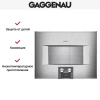 Комбинированный духовой шкаф-пароконвектомат Gaggenau BS474112