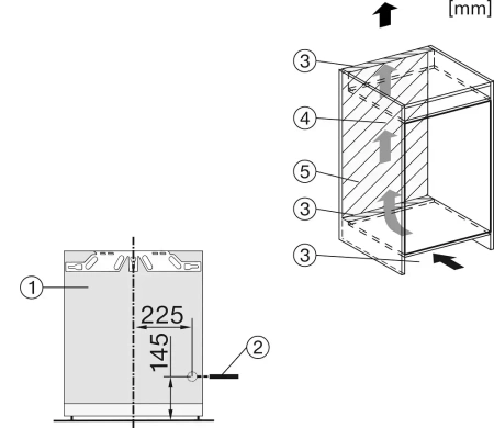 Встраиваемый морозильник Miele FNS 7040 C