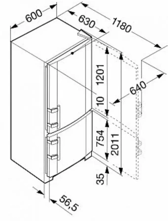 Холодильник Liebherr CNsl 4003 NoFrost