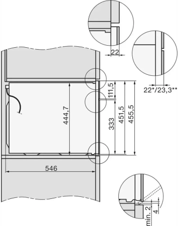 Компактный духовой шкаф с СВЧ Miele H7440 BMX Pearlbeige