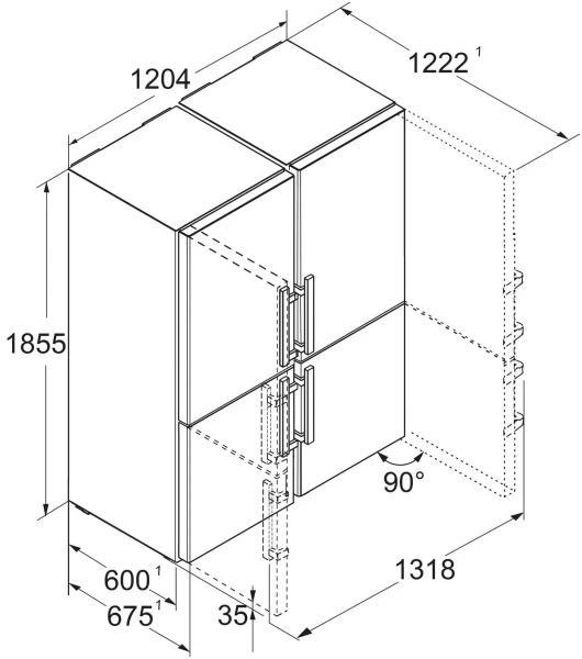 Холодильник Liebherr XCCSD5250