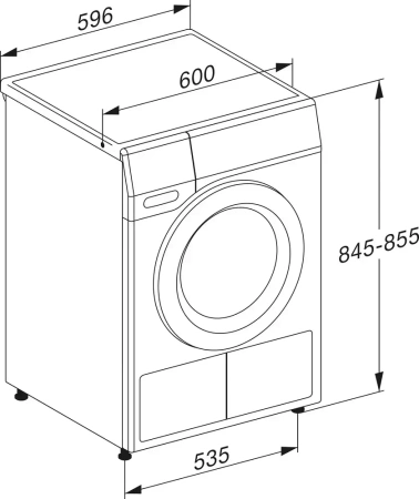 Сушильная машина Miele TEF775WP