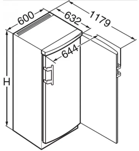 Морозильник Liebherr G 2033 Comfort SuperFrost