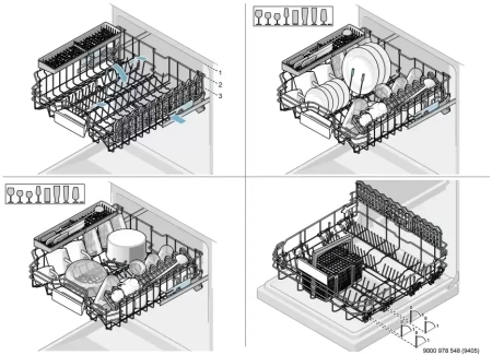 Встраиваемая посудомоечная машина Gaggenau DF481162