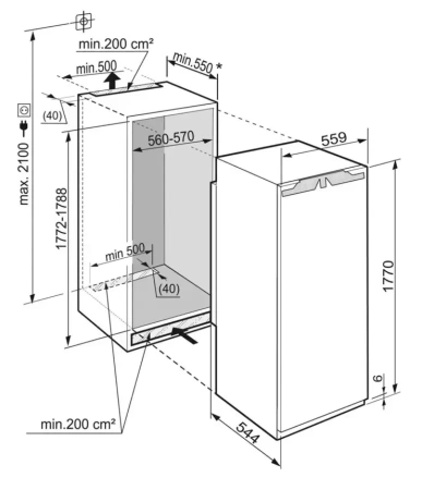 Холодильник Liebherr IKB 3524